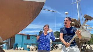 S2E36 This YouTuber guy sledgehammers boat problem (It was the only way!) (Dominican Republic)