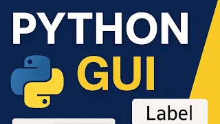 Python GUI Tutorial for Beginners Learn Label Entry Button with Code Tkinter