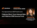 MooFest2026 Two approaches to SGD Fixed Income