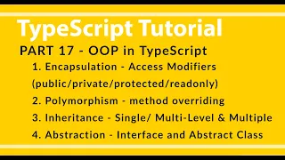 Part 17 - TypeScript OOP