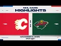 Lagu NHL Highlights | Flames vs. Wild - November 9, 2025