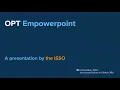 ISSO Webinar -
