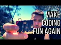 20-min from ZERO to your first GAME Javascript Python DAY 1 micro bit challenge