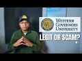 WGU Online University Finance Degree Review