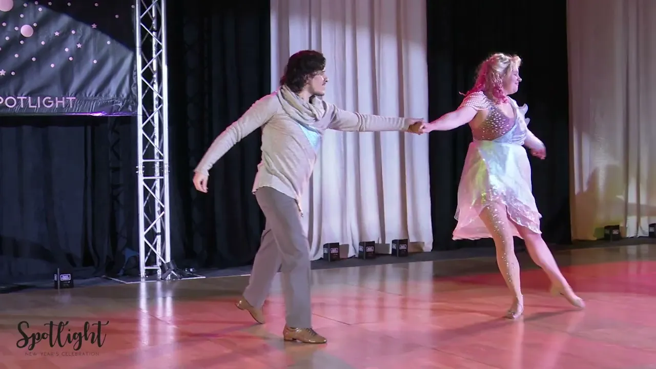 Spotlight New Year's Celebration 2023 Novice Pro Am Spotlight Abby Weaver with Jesse Lopez