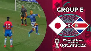 winning eleven fifa world cup qatar 2022 ps1 grupo e jap n vs costa rica