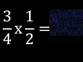 times multiplication of fractions x