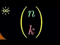 Binomial Coefficient dark version