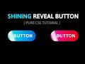 CSS3 Shining Reveal Hover Effect Button Pure CSS Tutorial