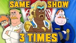 how 2 creators made the same show 3 times