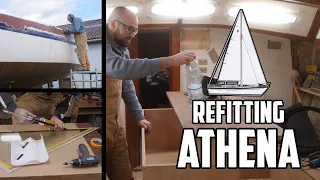 Sail Life – Fridge prototype, fairing deck-hull joint, dodger windows – DIY sailboat project