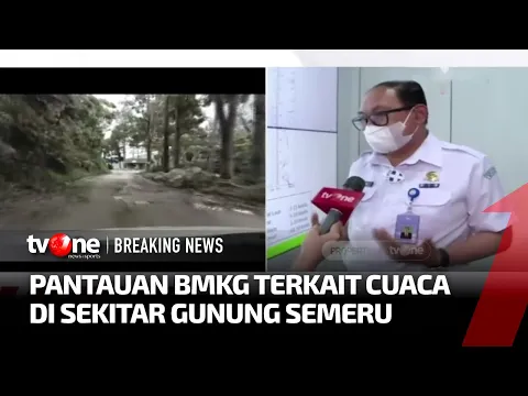 BMKG Terus Pantau Cuaca di Sekitaran Wilayah Gunung Semeru