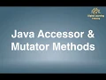 69 Java Accessor Mutator Methods Online Training Download app from below link