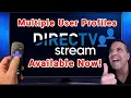 DirecTV stream-Multiple User Profiles