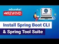 Install Spring Boot CLI Spring Tool Suite Hello World Example Microservices Edureka Rewind
