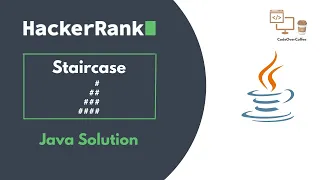 Staircase HackerRank Java Solution