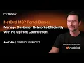 NetBird MSP Portal Manage Customers Networks Efficiently