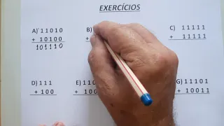 MATEMÁTICA  COMPUTACIONAL - SOMA BINÁRIA