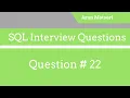 SQL Interview Question 22 - Difference between round and truncate functions of MySQL