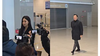 Shin Se-Kyung Airport Departure with Iu Bodyguard 251203