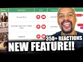 NEW FEATURE Find Any Reaction We ve Done YouTube Patreon Links Tags
