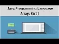 Course on Java Programming Language Arrays Part 1