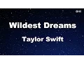 Download Lagu Wildest Dreams - Taylor Swift Karaoke【With Guide Melody】