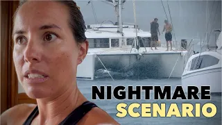 Catamaran NIGHTMARE – DRAGGING Becomes SINKING | SailAway 209