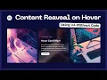 Reveal Hidden Content on Hover Using Elementor V4 No Code