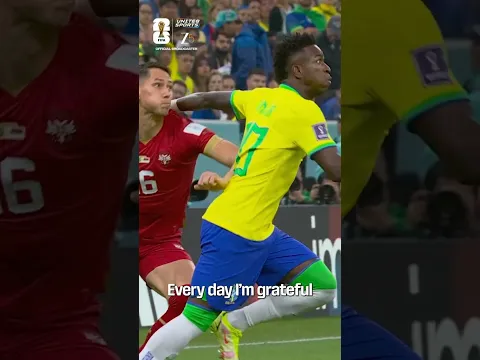 Vinícius Jr Plays For More Than Himself ❤️🇧🇷 #FIFAWorldCup #WorldCup2026 #Brazil #Football #shorts