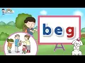 CVC Words Songs Compilation Successive Blending Approach English Reading for Kids