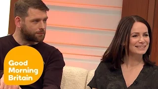 home fires stan and steph on the new series good morning britain