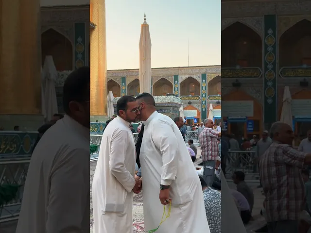 ⁣ميثاق الولاية عهدٌ غديري تحت ظلال الصحن العلوي المُطهّر