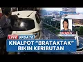 Lagu Knalpot Brong Mobil Bersuara Ledakan Bikin Geger, Massa Berkerumun di Depan Kantor Gubernur Jateng