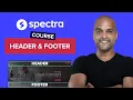Customize Header Footer Build a Website With WordPress Spectra