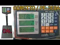 Lagu Ajuste Balanza Coretto Modelo: PF-300A Como cambiar Cap Máxima y División Weight Scale Calibration