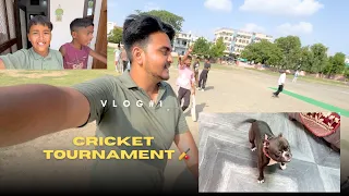 Aaj hamari colony cricket tournament🏏me haar gai😭
