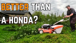STIHL Walk Behind GAS Mower Review - STIHL RM 655 VS
