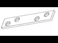 Ultra Hardware 97042 Box of 48 Mending Plate