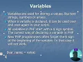 PHP Variables