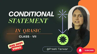 Conditional Statement in Qbasic Class 7