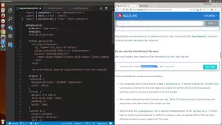 Angular 2 Heroes Walkthrough Tutorial pt 4 Services