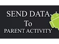 Sending data back to the Main Activity In Android