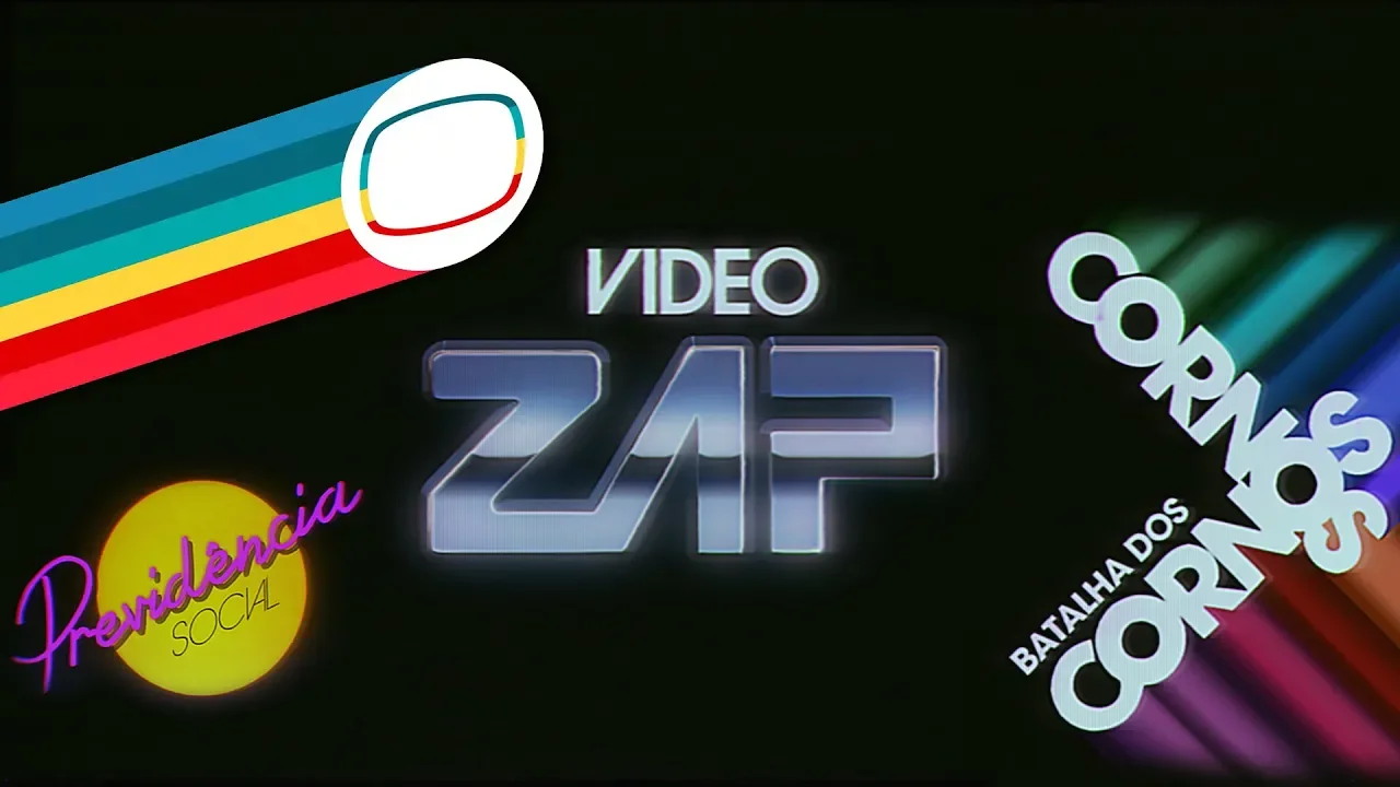 [Especial 02] VIDEO ZAP (1984) - A Rede Clone Em Cores + Batalha dos Cornos + Intervalo Novela