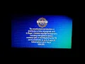 Blue Warning Screen and FBI Anti-Piracy Warning 15th Anniversary This DVD Widescreen Version