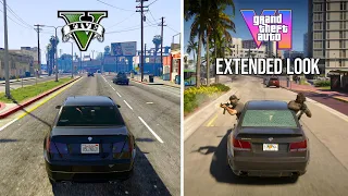 GTA 6 EXTENDED LOOK VS GTA 5 – GRAPHICS & DETAILS COMPARISON!