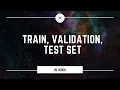 Train Validation and Test Sets in Machine Learning With Coding Hindi