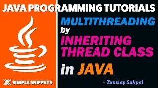 Multithreading in Java by Inheriting Thread Class Multithreading Part - 2