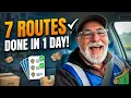 I did 7 Amazon Flex Routes in 1 Day What I made on Tip eligible deliveries
