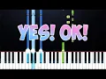Download Lagu Youth With You Season 2 - YES! OK! (Piano Tutorial)
